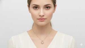 MIORA 925 Sterling Silver Heart Necklace