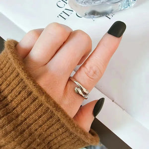 MIORA 925 Sterling Silver Hug Always Ring
