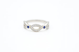 MIORA 925 Sterling Silver Infinity Zirconia Ring - image 4