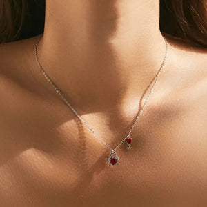 MIORA 925 Sterling Silver Lock Key Necklace - main image