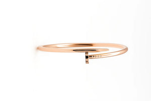 MIORA 925 Sterling Silver Nail Bangle