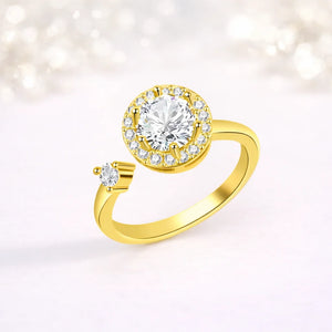 MIORA 925 Sterling Silver Serenity Anxiety Ring - image 2