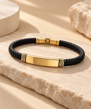 MIORA 925 Sterling Silver Spartan Weave Bracelet