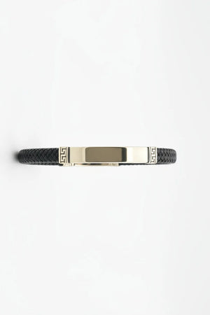 MIORA 925 Sterling Silver Spartan Weave Bracelet