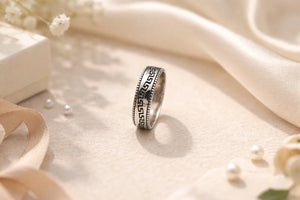 MIORA 925 Sterling Silver Tribal Band Ring - image 5