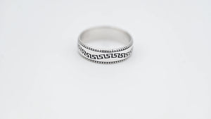 MIORA 925 Sterling Silver Tribal Band Ring - image 7