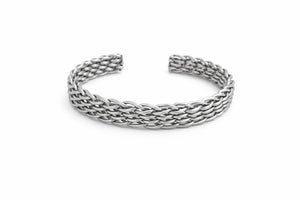 MIORA 925 Sterling Silver Woven Rope Bracelet - image 2