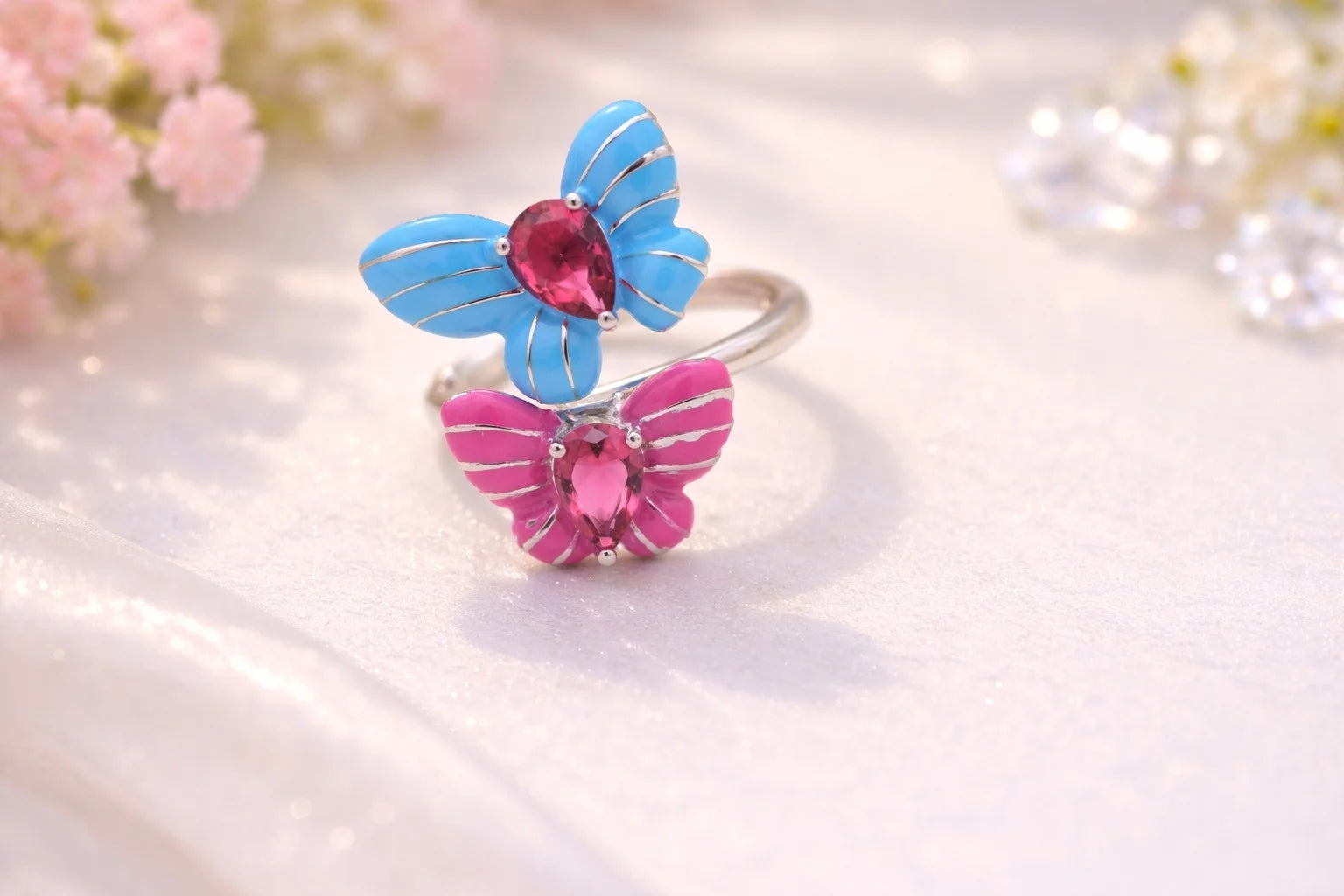Dual Butterfly Ring