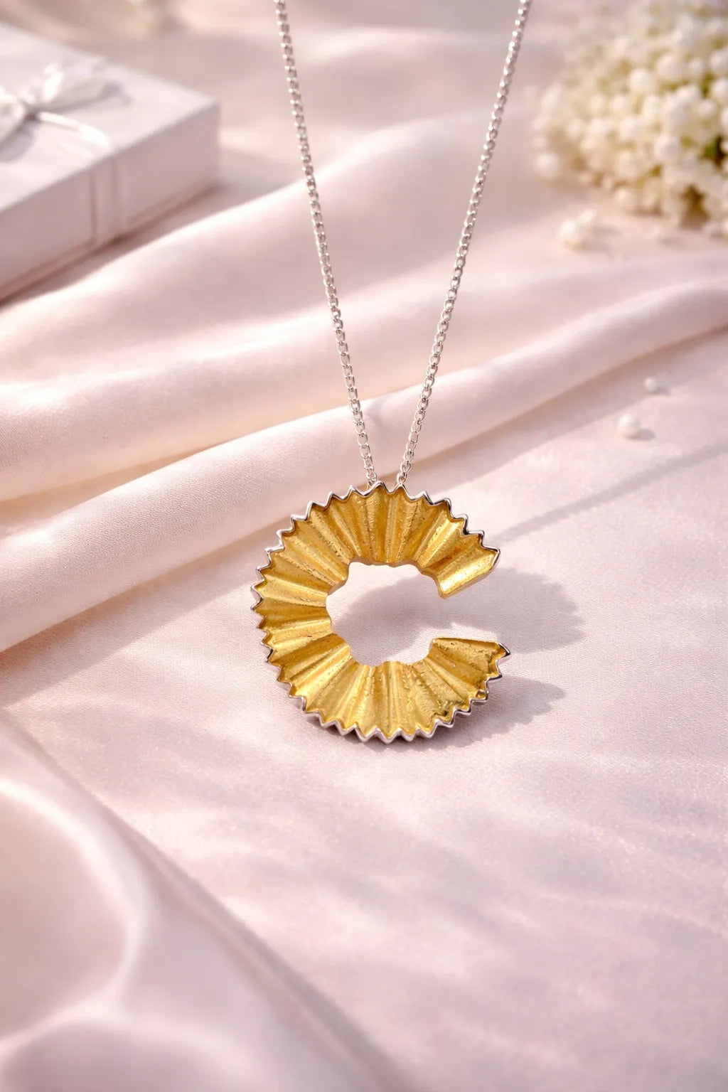 Geometric Pencil Necklace