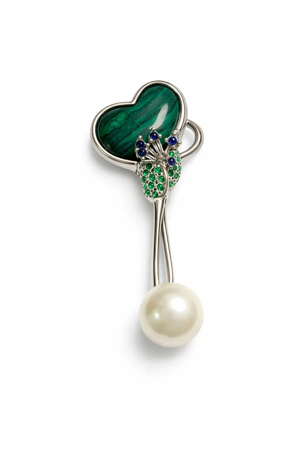 Jade Whisper Lapel Pin