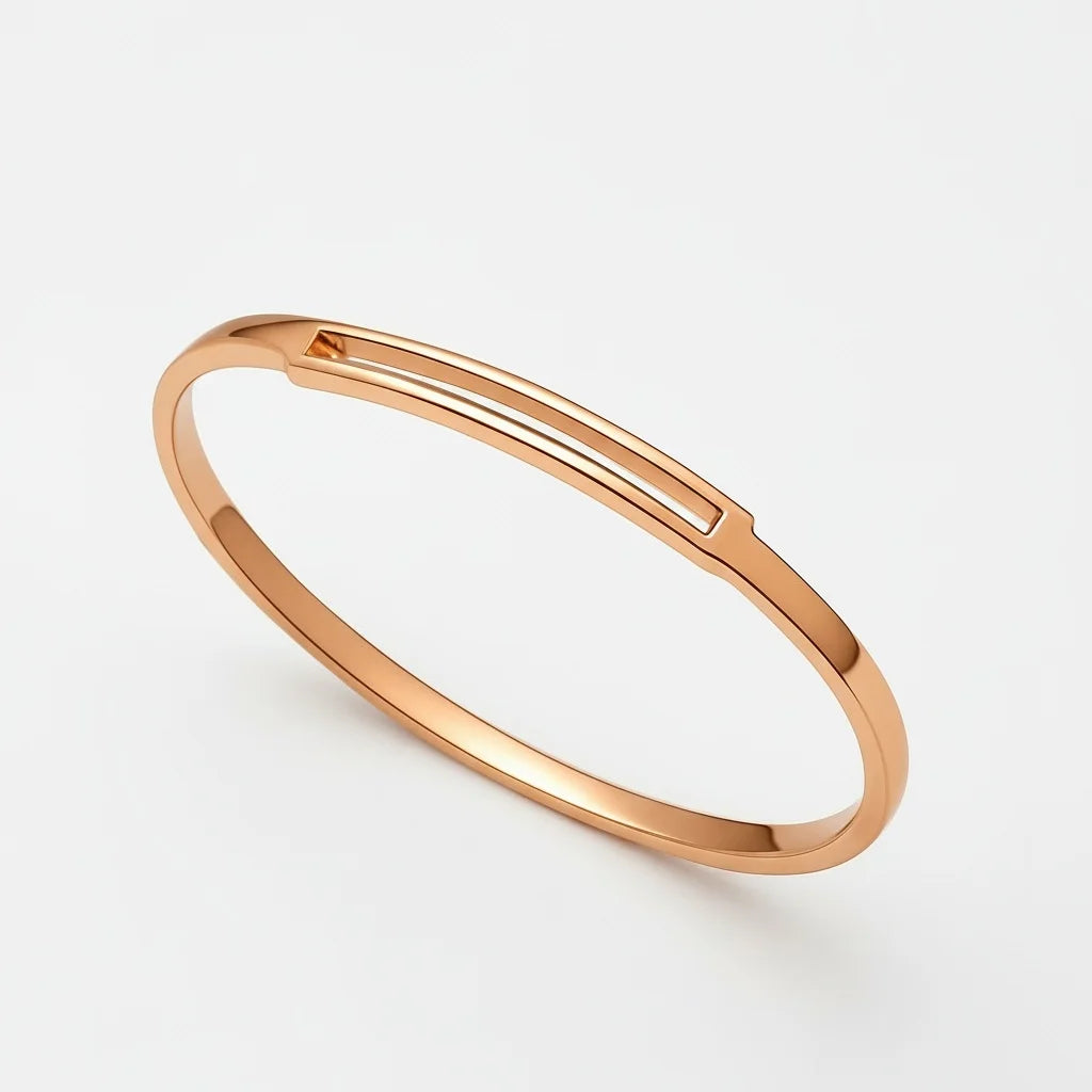 Minimalist Open Bar Bracelet