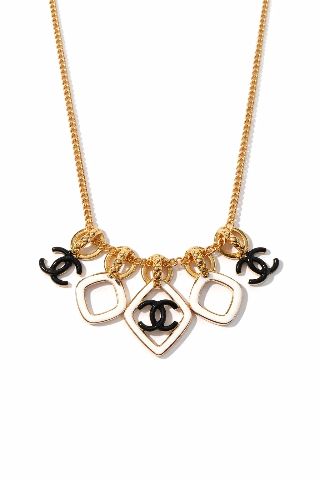 Monochrome Statement Necklace