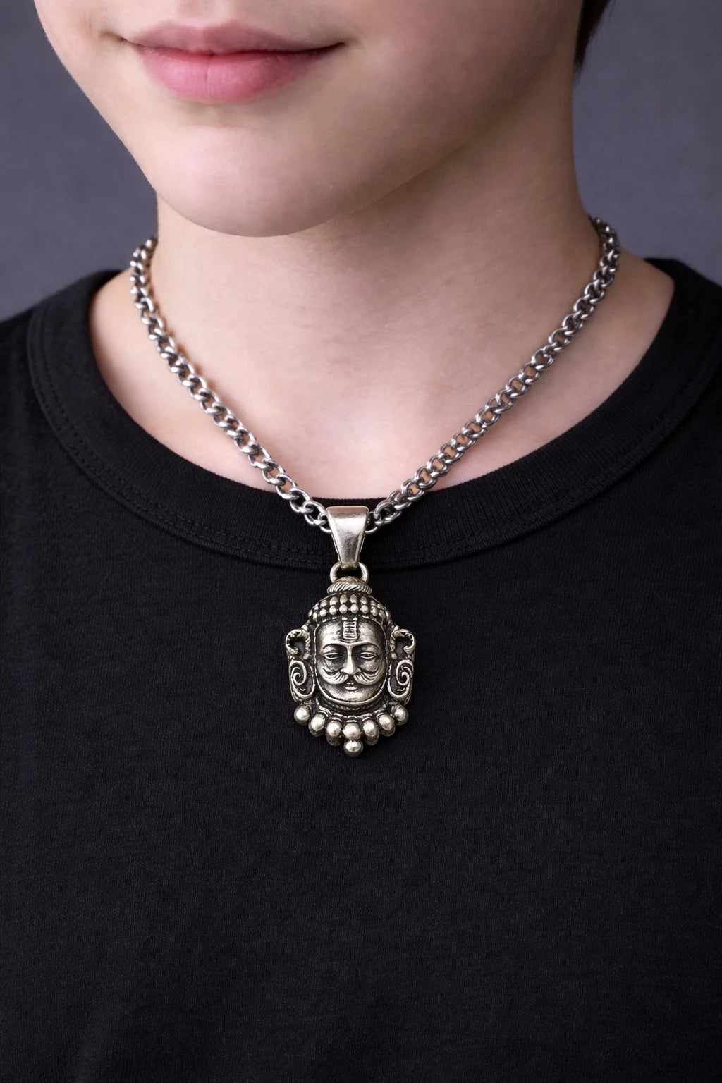 Moustache Men Pendant