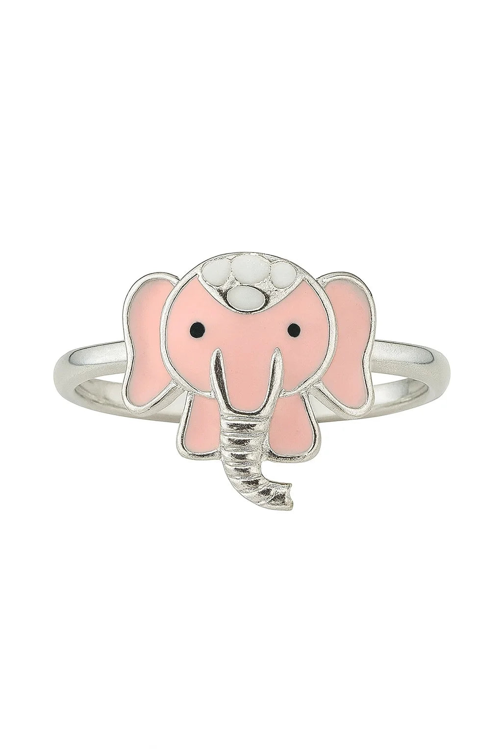 Elephant Enamel Ring