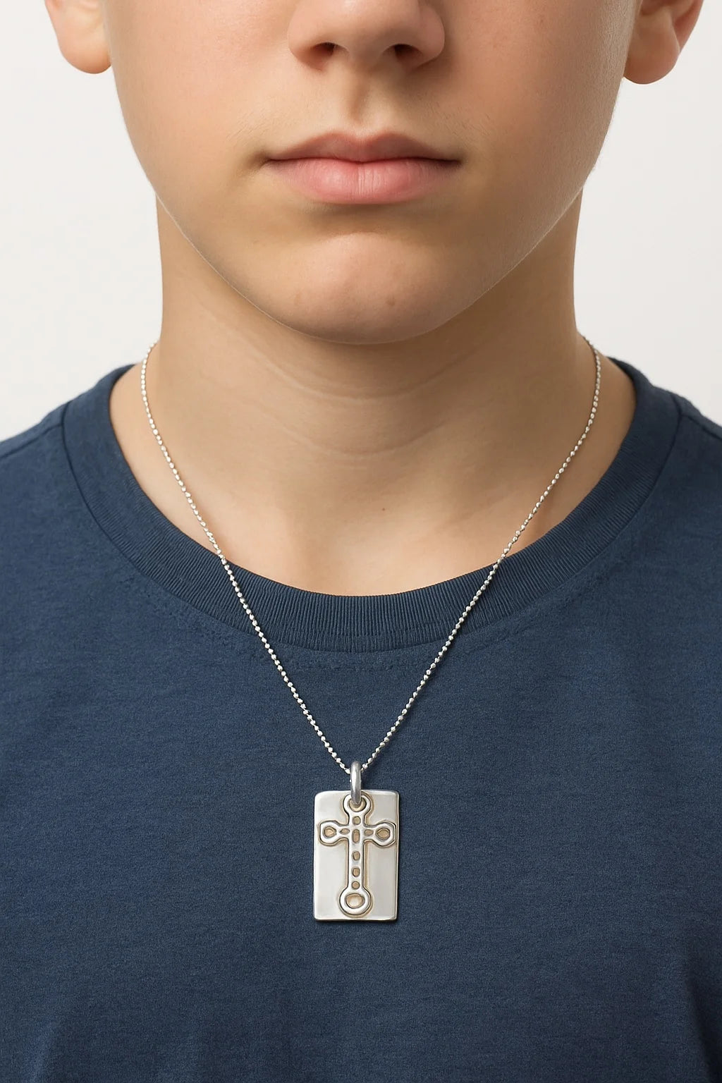 Rectangular Cross Pendant