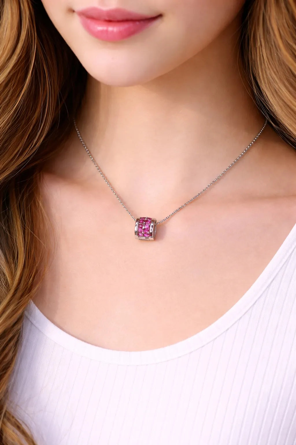 Velvet Pink Necklace