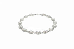 Sunburst Disk Bracelet - Elegant Adjustable Chain Bracelet