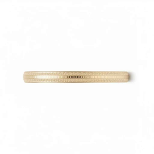 Sterling Silver 925 Elegant Textured Bangle Bracelet