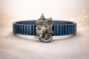 Ganesha Ceramic Adjustable Bracelet - Miora