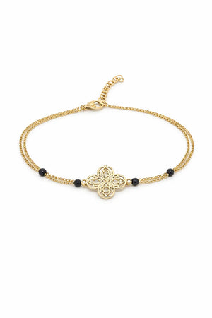 Floral Motif Bracelet - Miora