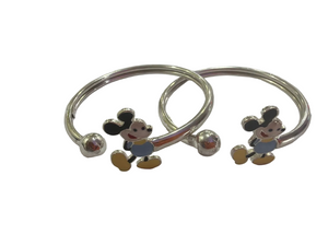 Open Cuff New Born Bead Charm Bangles | Variants