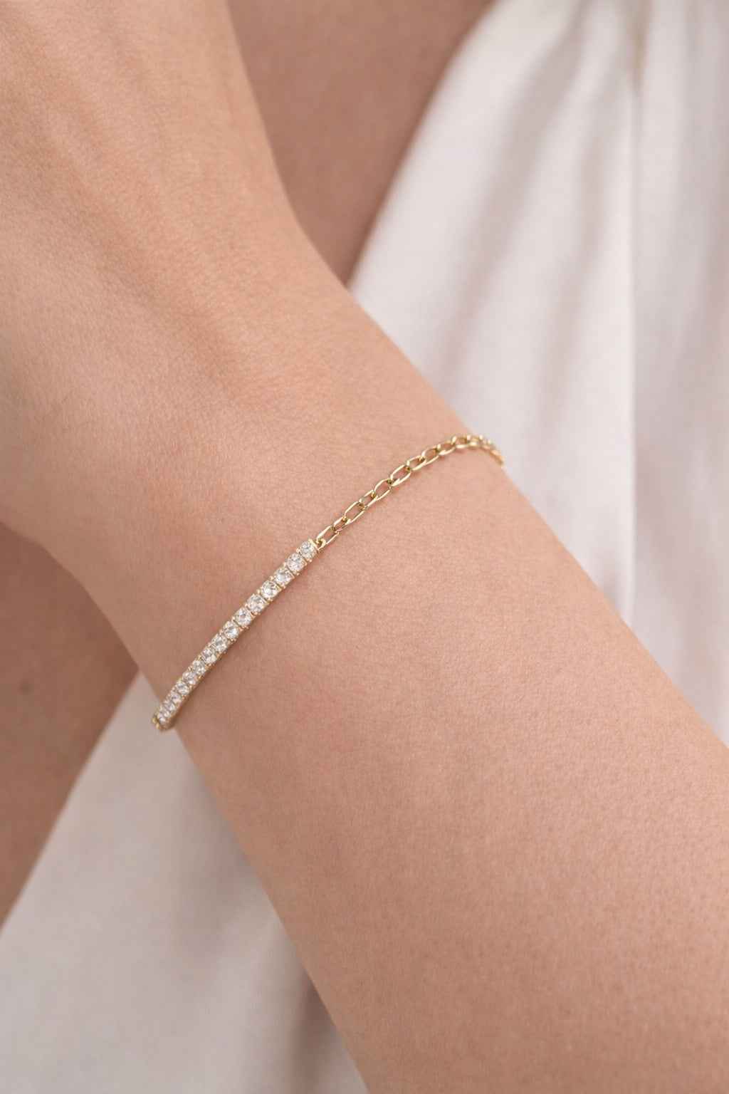 CZ Tennis Bracelet