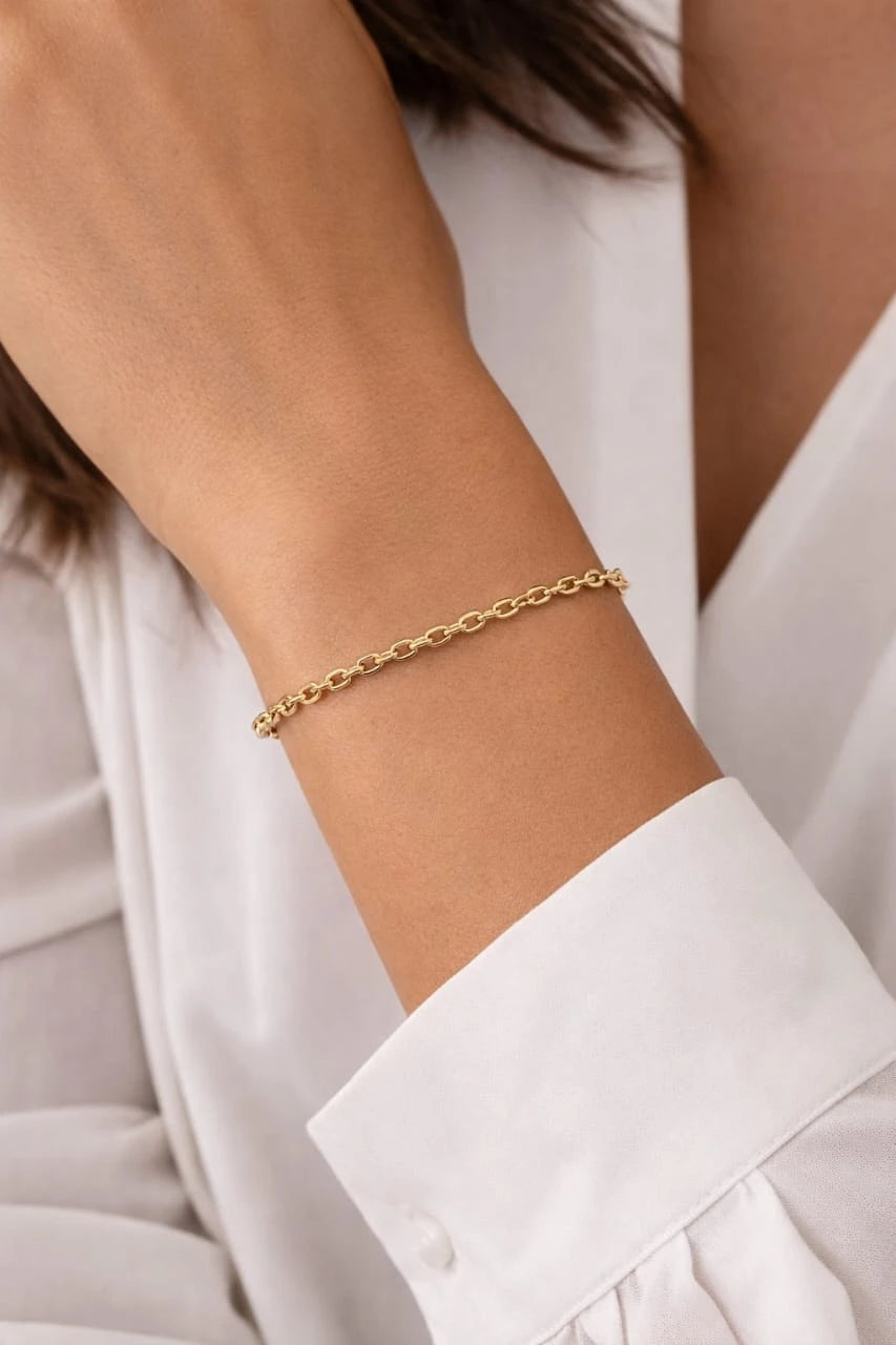 Golden Loop Bracelet