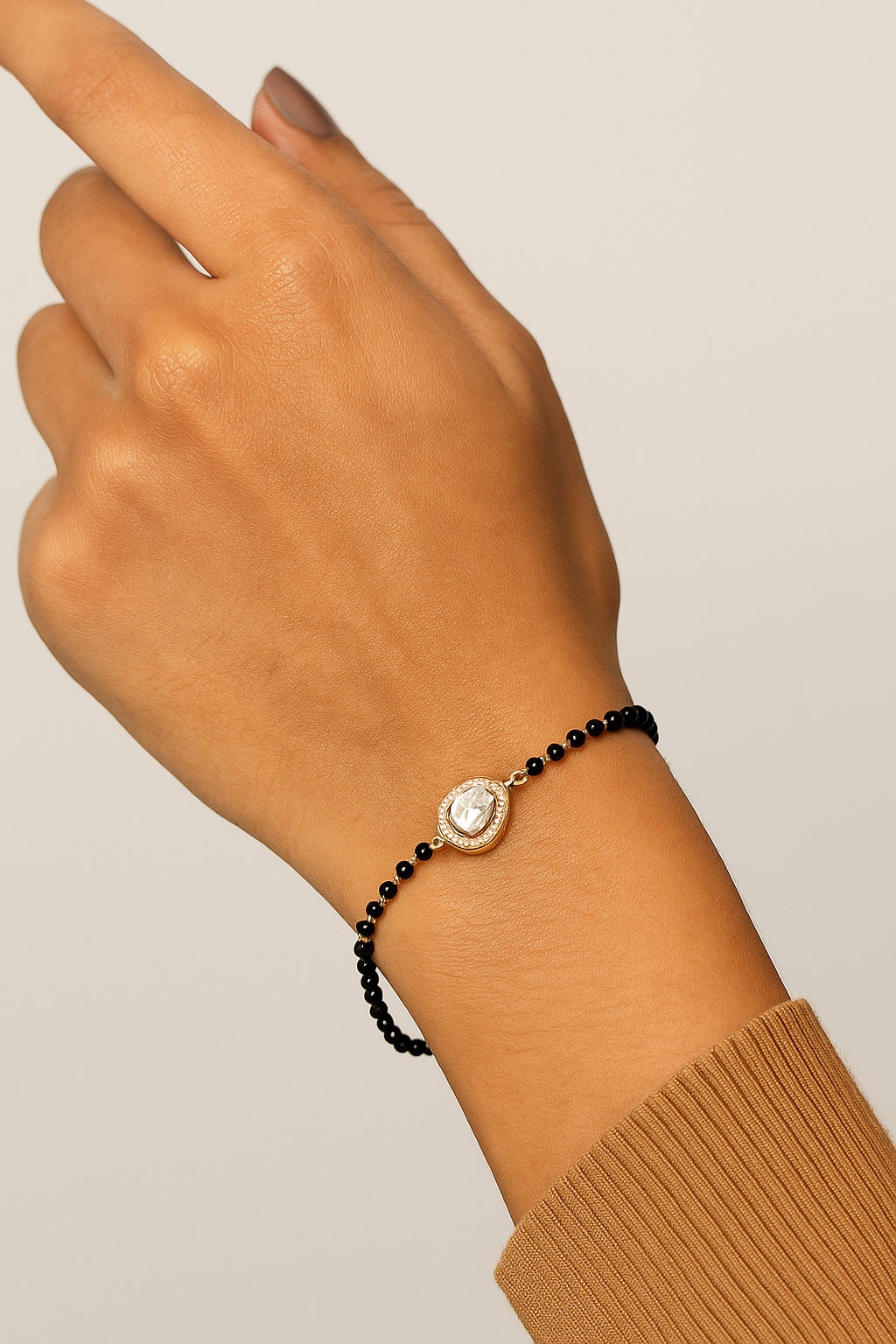 Heart Mangalsutra Bracelet