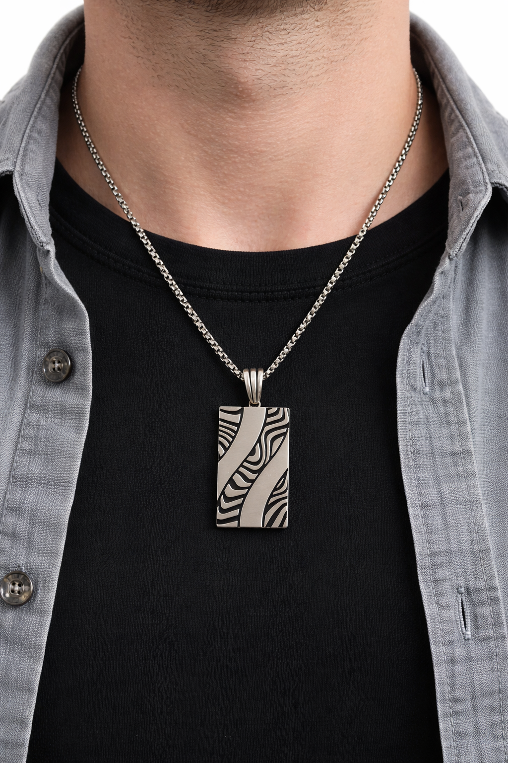 Abstract Wave Pendant - Miora