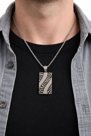 Abstract Wave Pendant - Miora