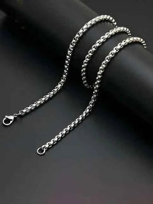 Round Box Chain | Sturdy & Polished Design for Everyday Wear