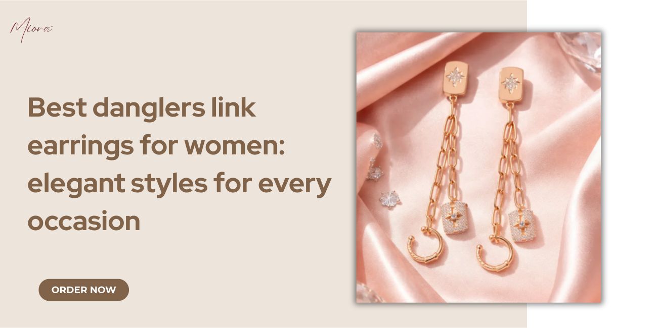 danglers link earrings