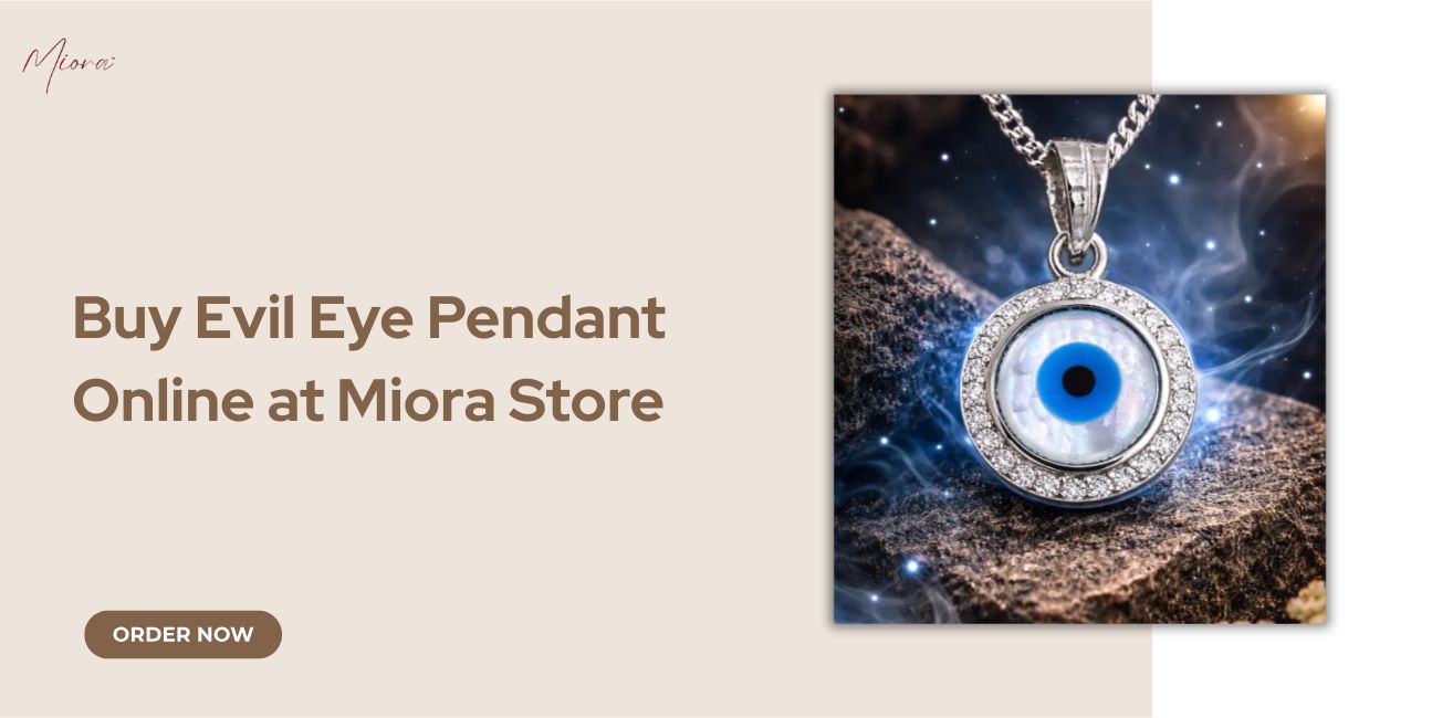 Buy Evil Eye Pendant Online at Miora Store - Miora