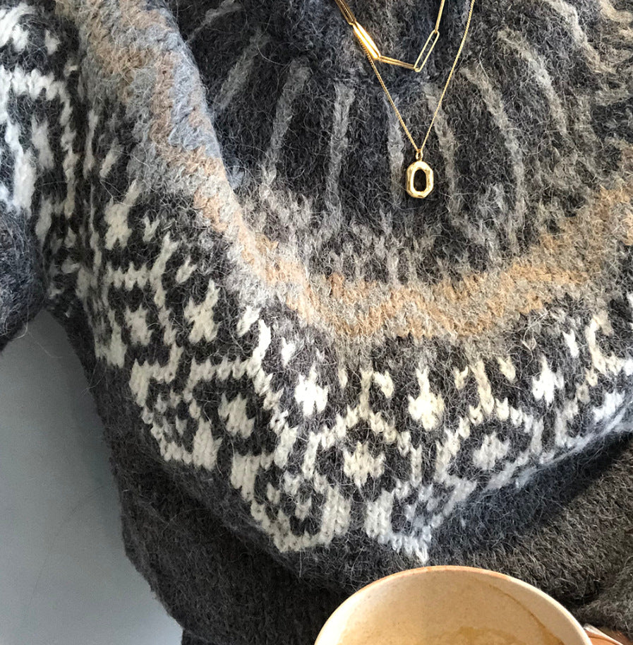 Abstract Organic Pendant Necklace