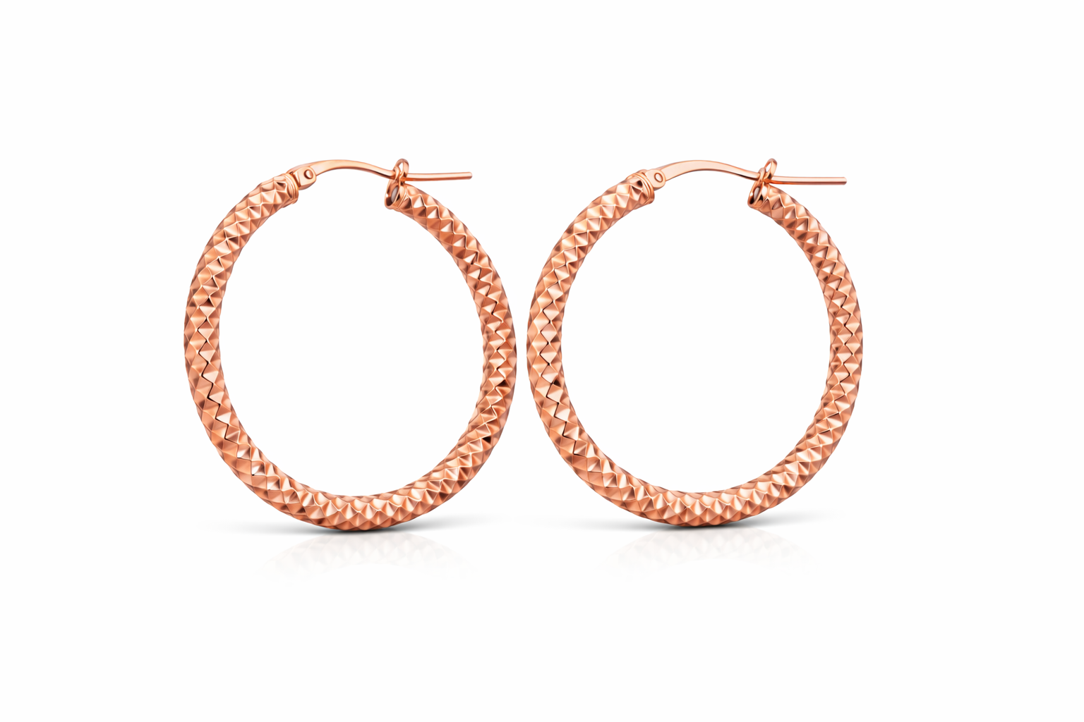 Diamond-Cut Hoops