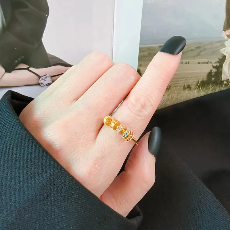 Anxiety Ring | Rotating Bead Ring