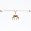 Rainbow Charm Anklet