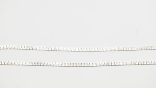 Sterling Silver 925 Sterling Silver Plain Chain Payal
