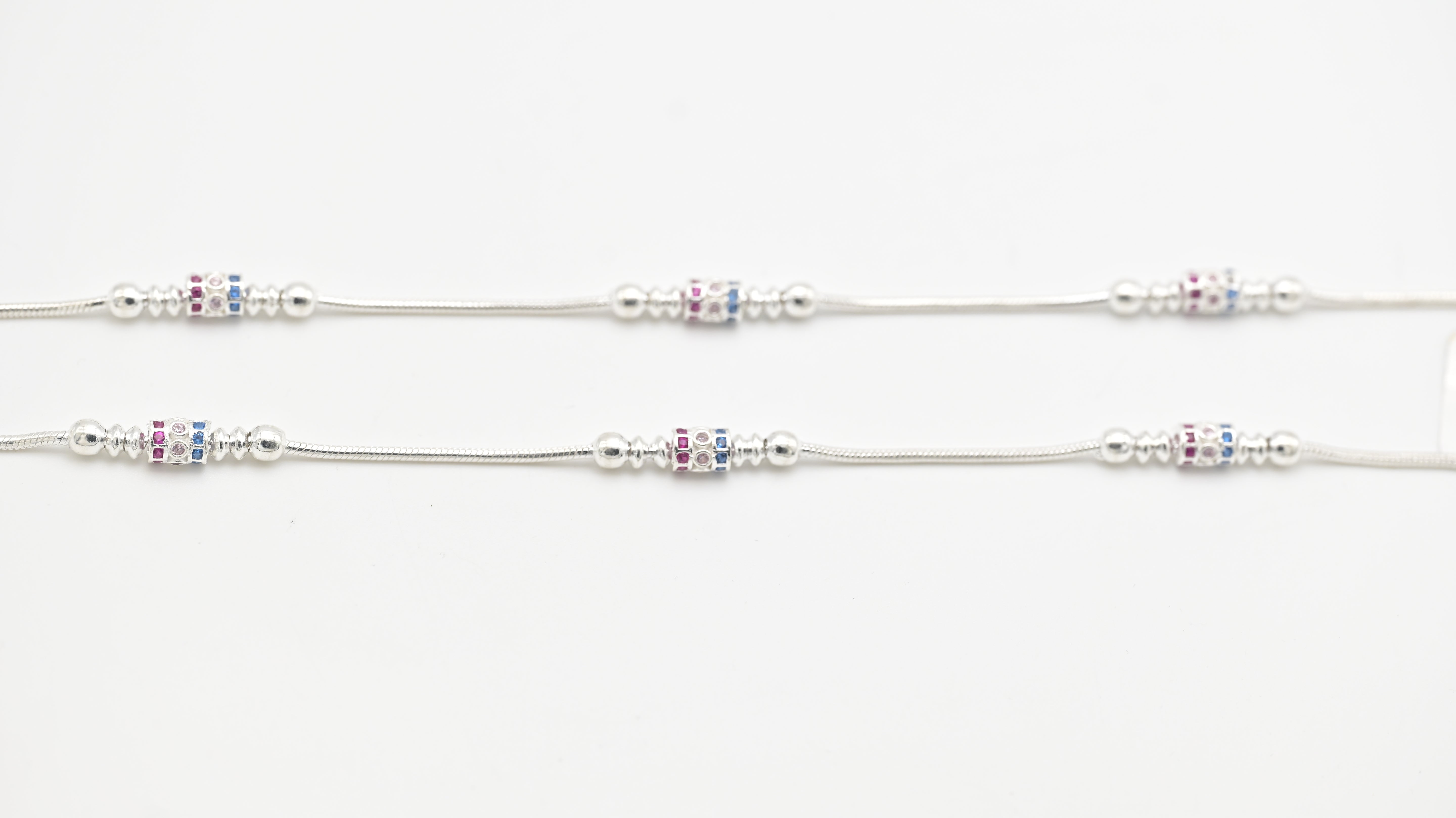 Womens Multicolour beaded Anklet