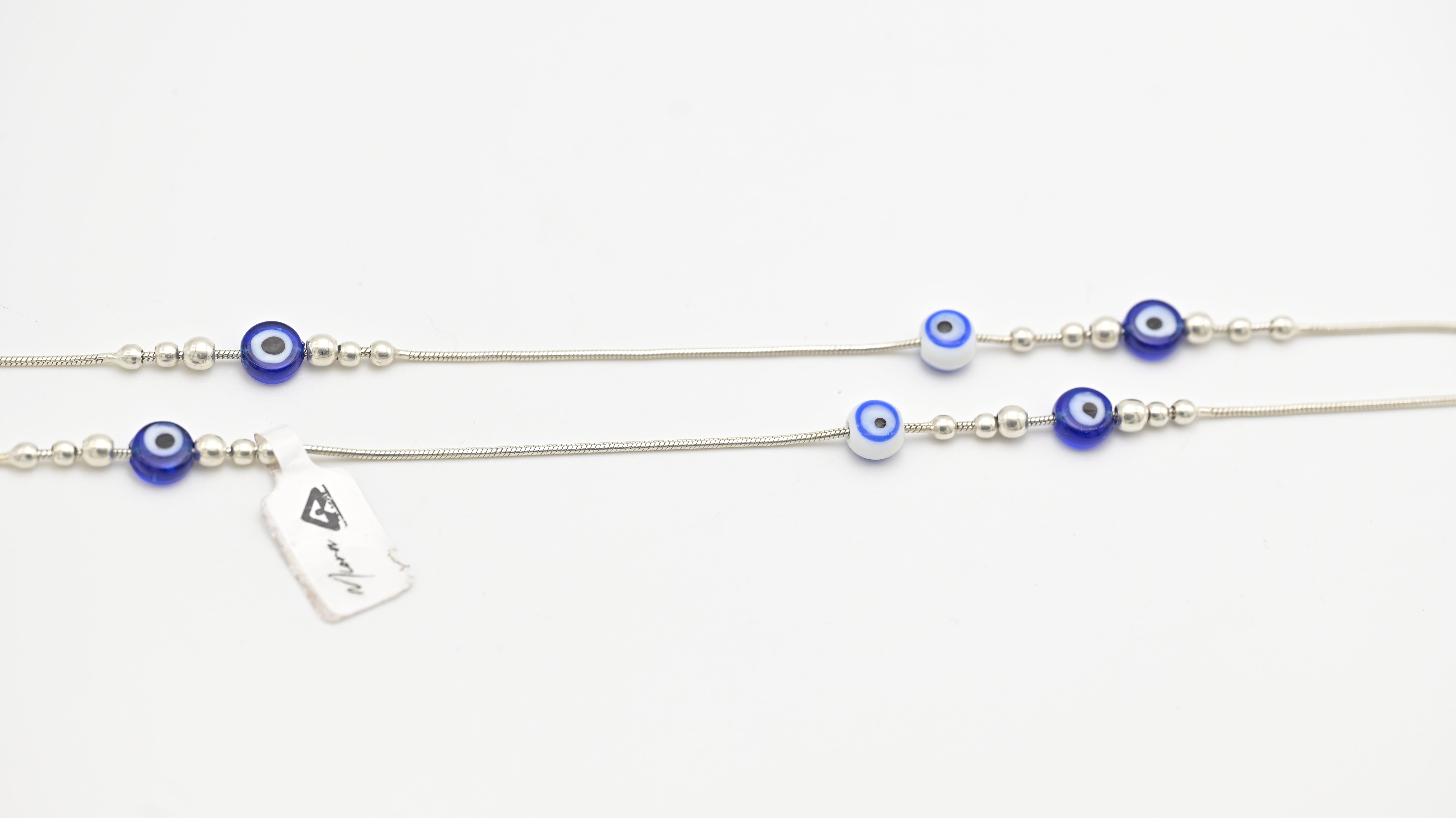 Blue Evil Eye Beads Anklet