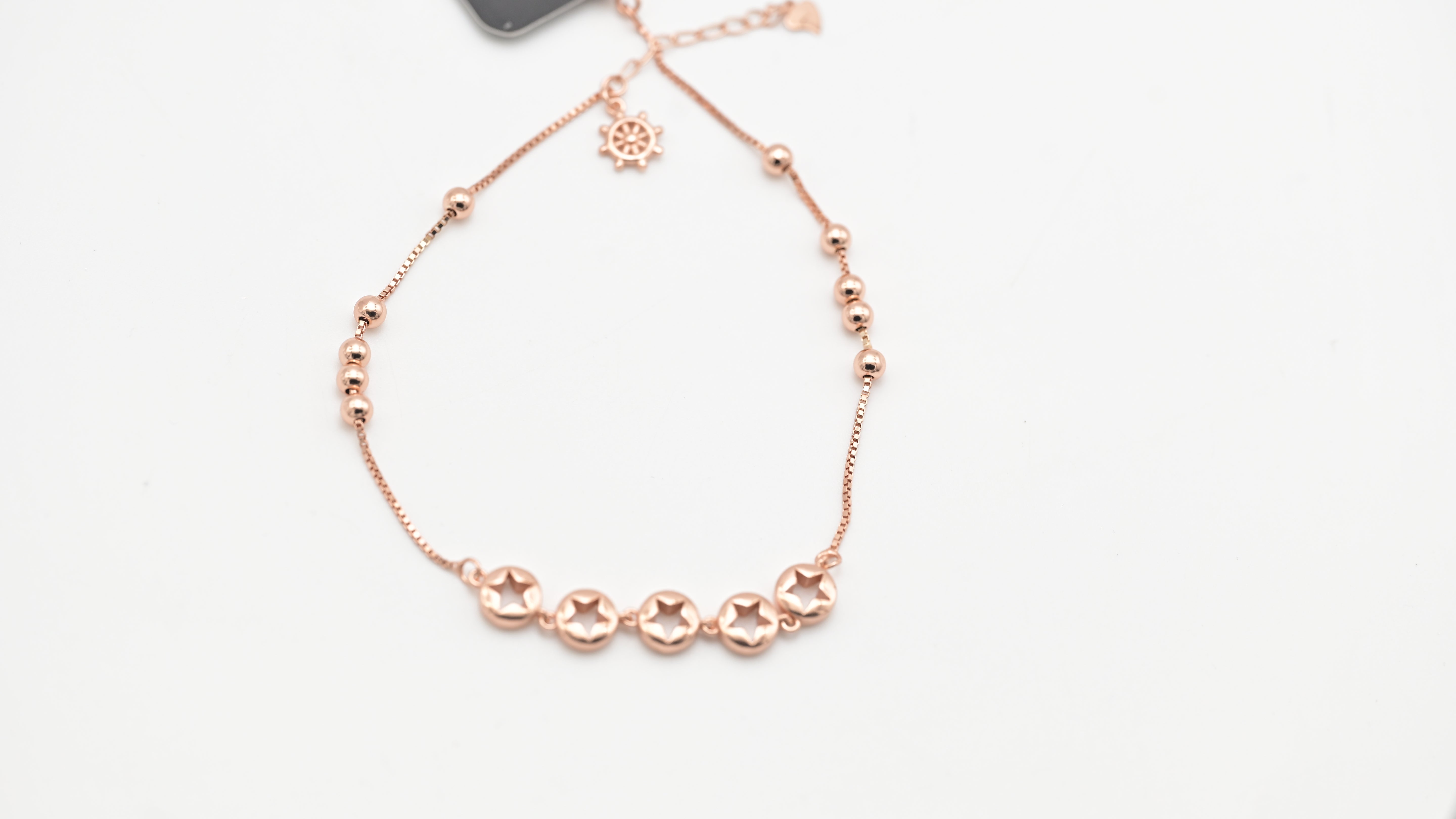women  Rose Gold Anklet