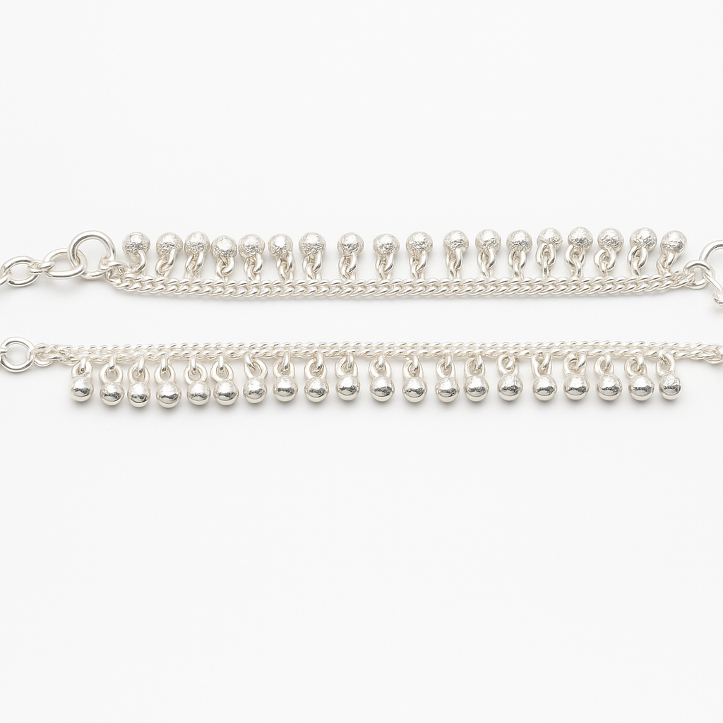 Traditional Payal with Ghungroo Bells