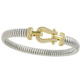 Equinox Dual Tone  Bangle