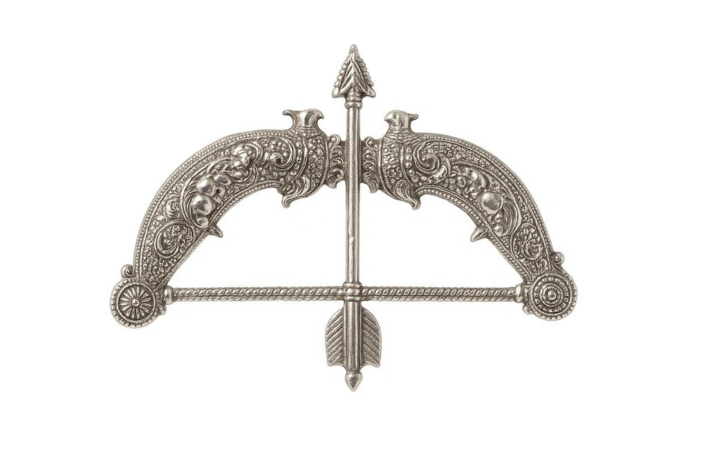 Bow & Arrow Sterling Silver Brooch