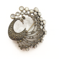 Peacock Brooch