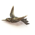 Flying Bird Brooch