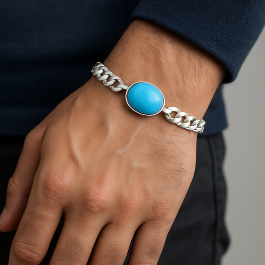 Bracelet with Turquoise Stone