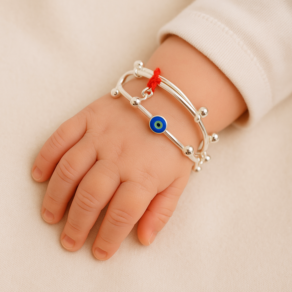 Evil Eye Adjustable Kada