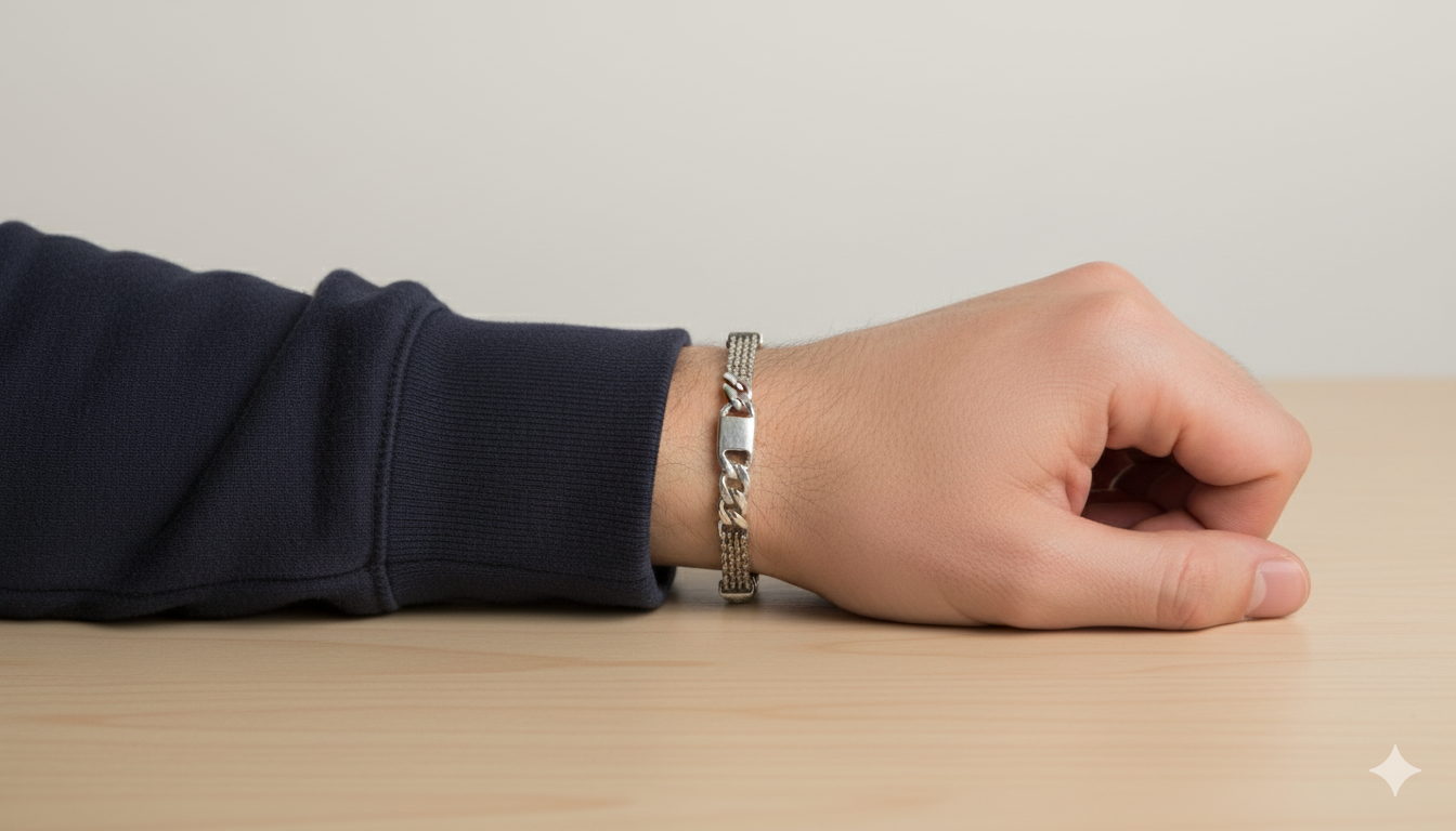 Men Chain link Bracelet