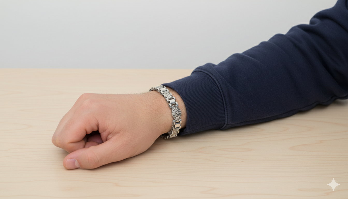 Vintage Tribal Link Bracelet